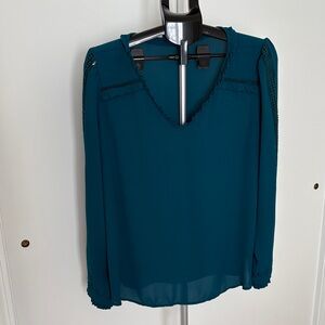 Elegant Teal Blouse